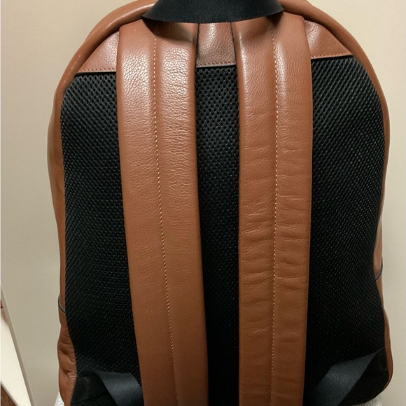 Coach Charles Varsity striped leather Backpack! - Picture 3 of 5